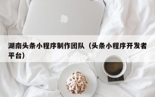 射阳湖南头条小程序制作团队（头条小程序开发者平台）